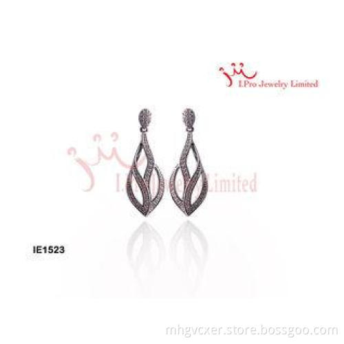 Refined Earplugs And Ear Posts 925 Silver CZ Earrings Match